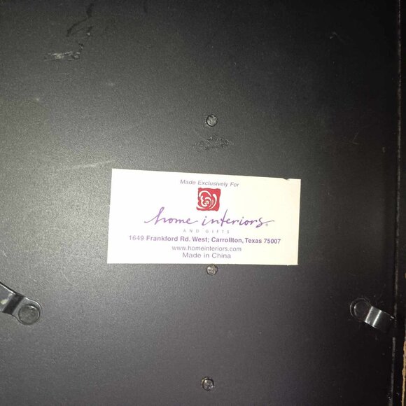 Home Interiors & Gifts Keys Shadow Box Wall Hanging - Picture 4 of 4